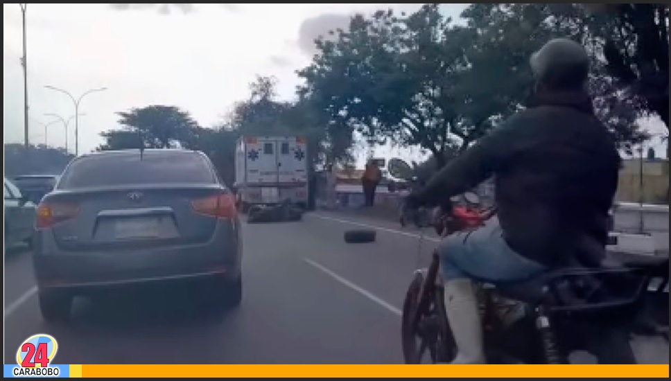 lesionado en la Autopista Sur tras derrape