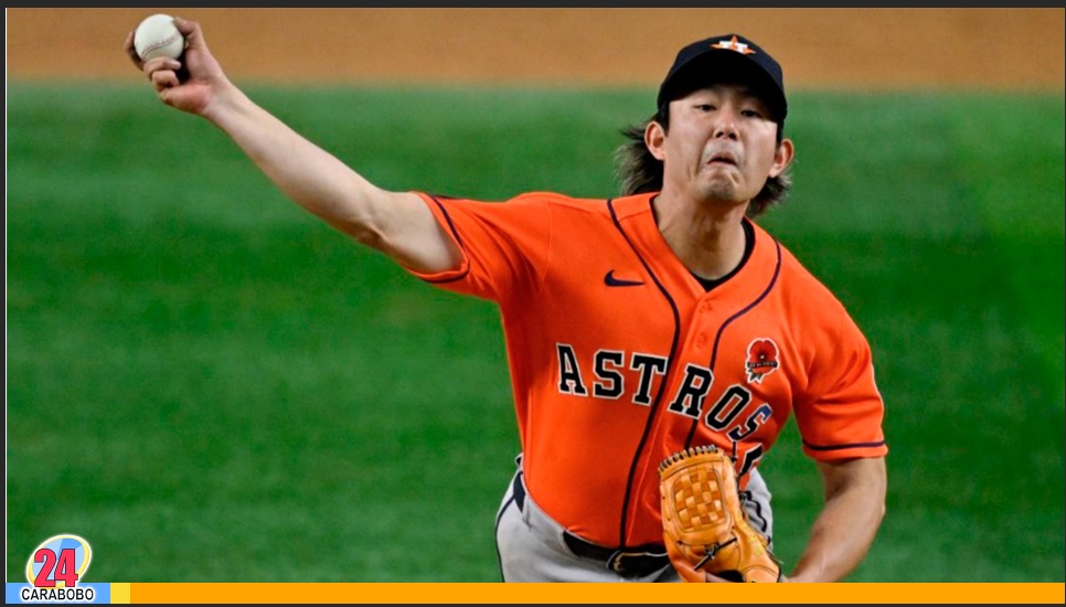 Astros propinó no hit no run a Rangers