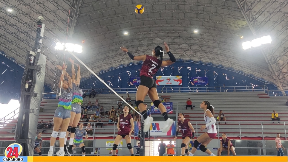 Carabobo clasificatorio de voleibol femenino