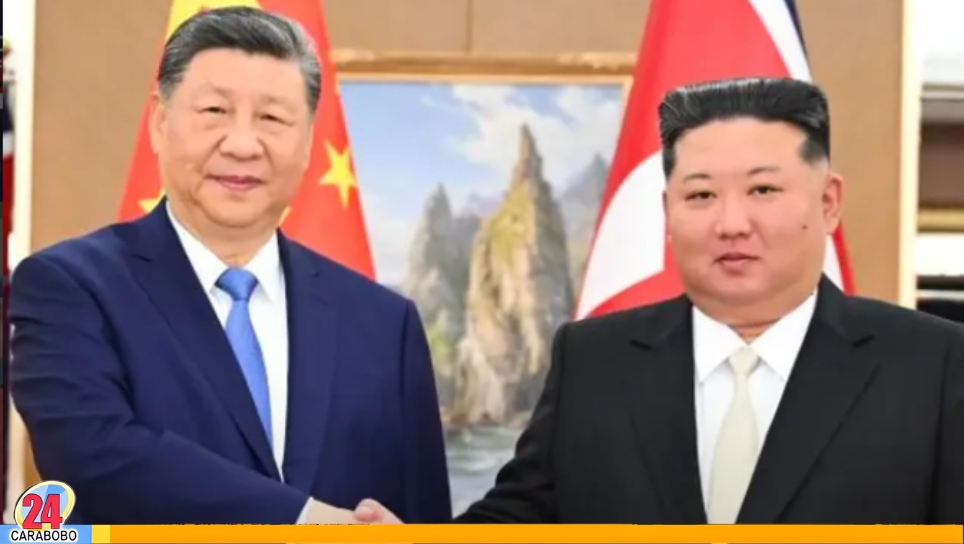 China y Corea del Norte reunidos
