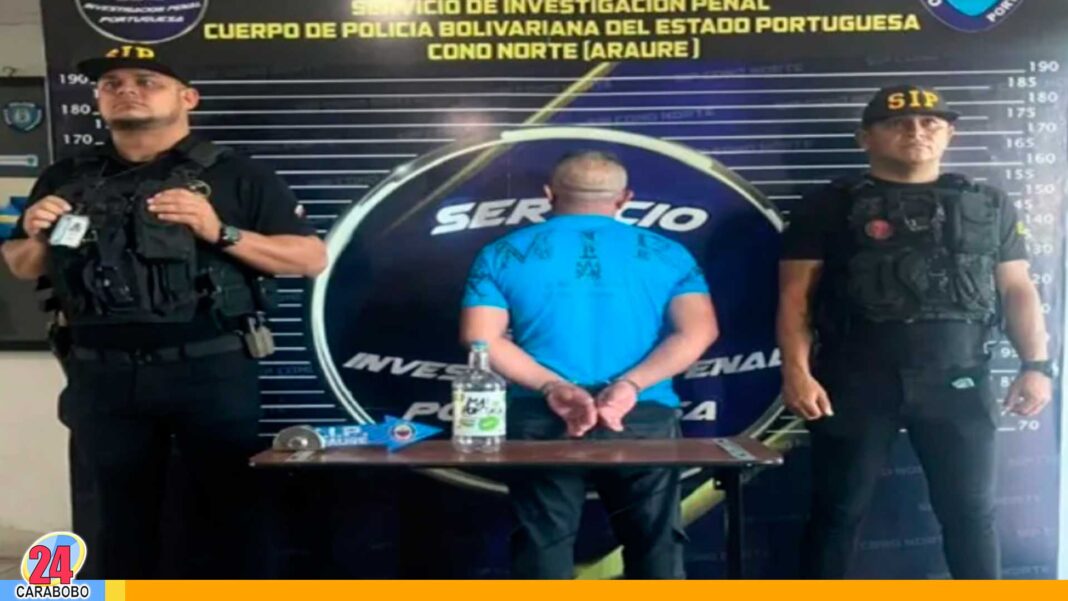 Detenido suministrar licor hijo