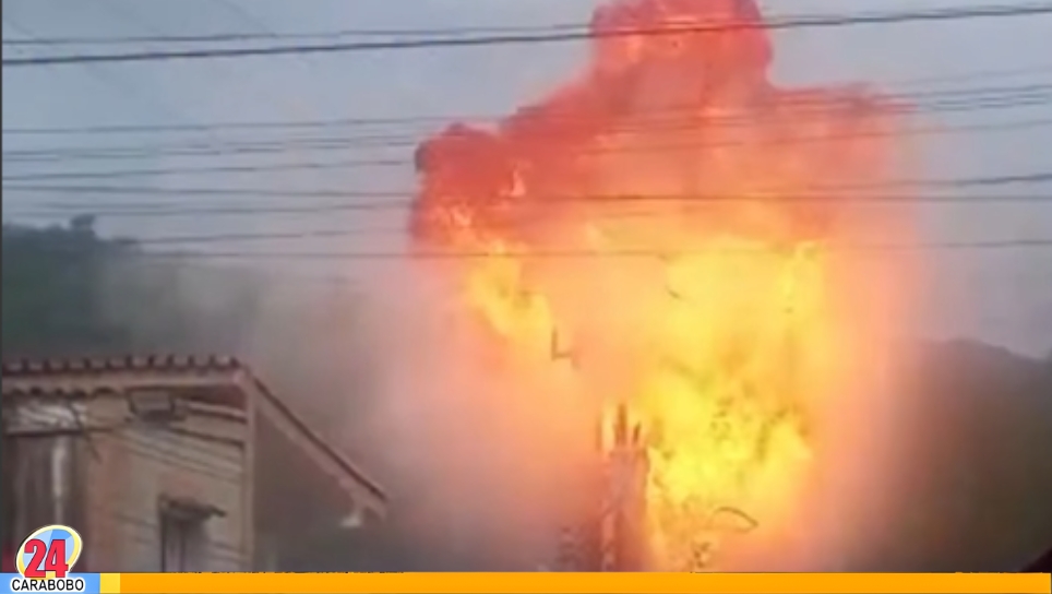 Explotó transformador en Puerto Cabello