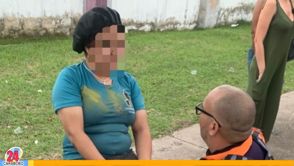 Herida en accidente de moto Naguanagua
