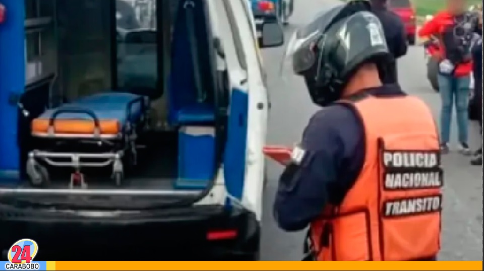 Joven motorizado falleció en la ARC tramo Aragua