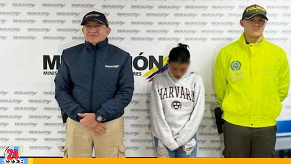 Migración Colombia detiene a venezolana
