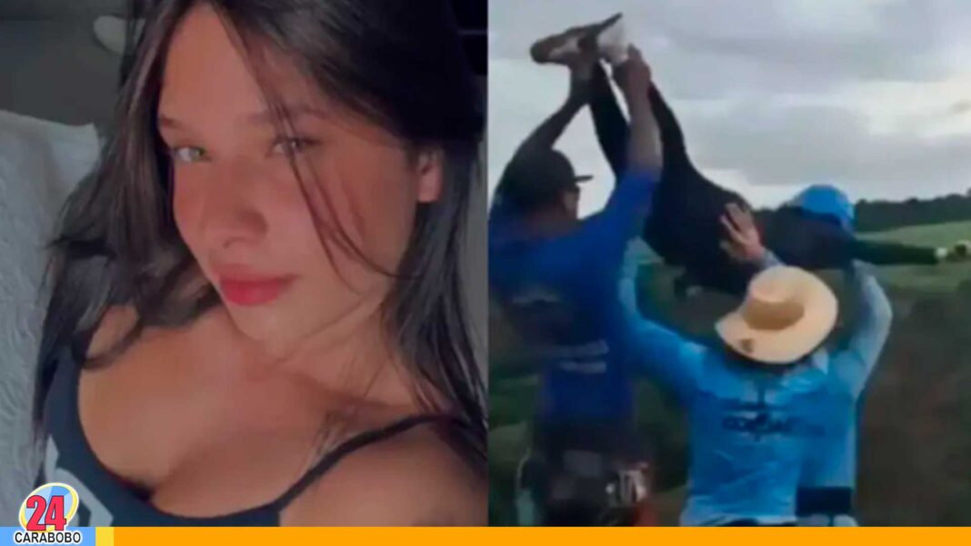 Mujer salto bungee Brasil