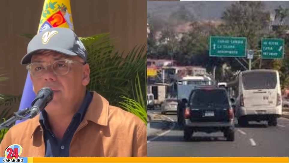 Obstrucción de Vías Hacia La Guaira