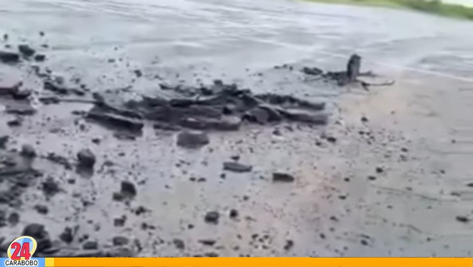 Rayo en el aeropuerto de Ciudad Guayana