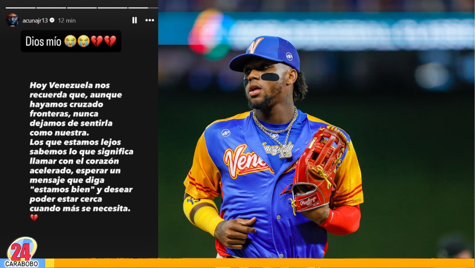 Ronald Acuña sobre los terremotos