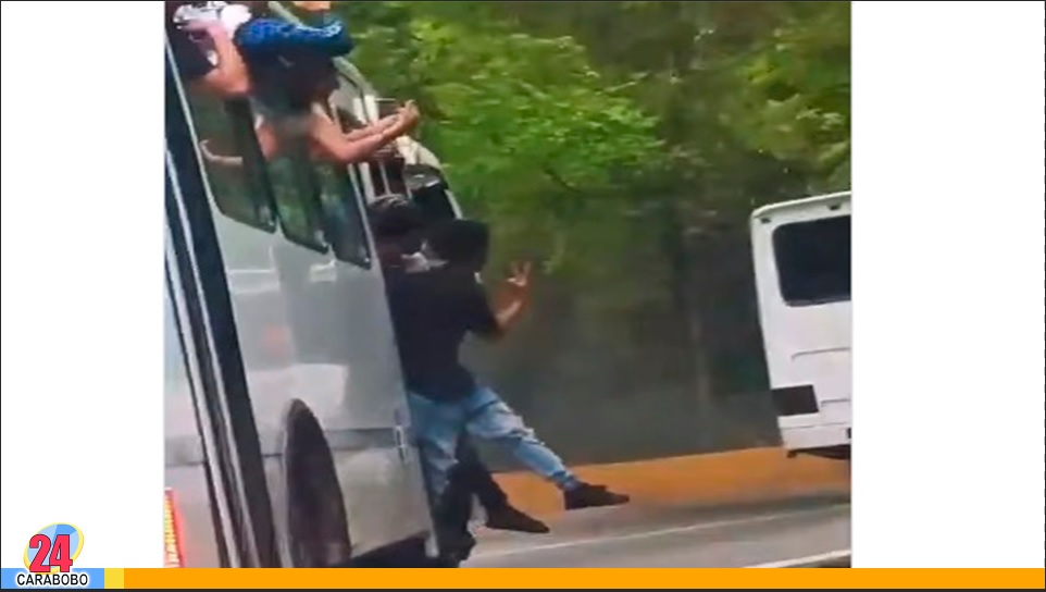 Maniobras indebidas en la carretera de Ocumare