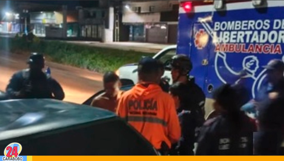 Colisión múltiple en la Autopista Valencia Campo Carabobo