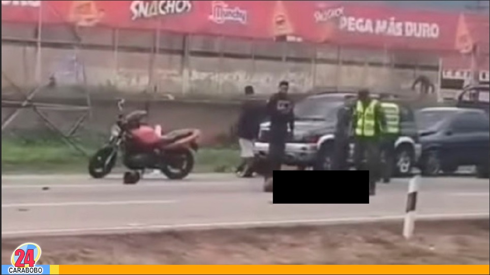 Motorizado falleció en accidente en la ARC Tramo Aragua