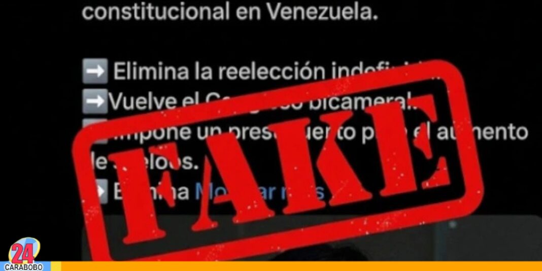 falso proyecto reforma constitucional 