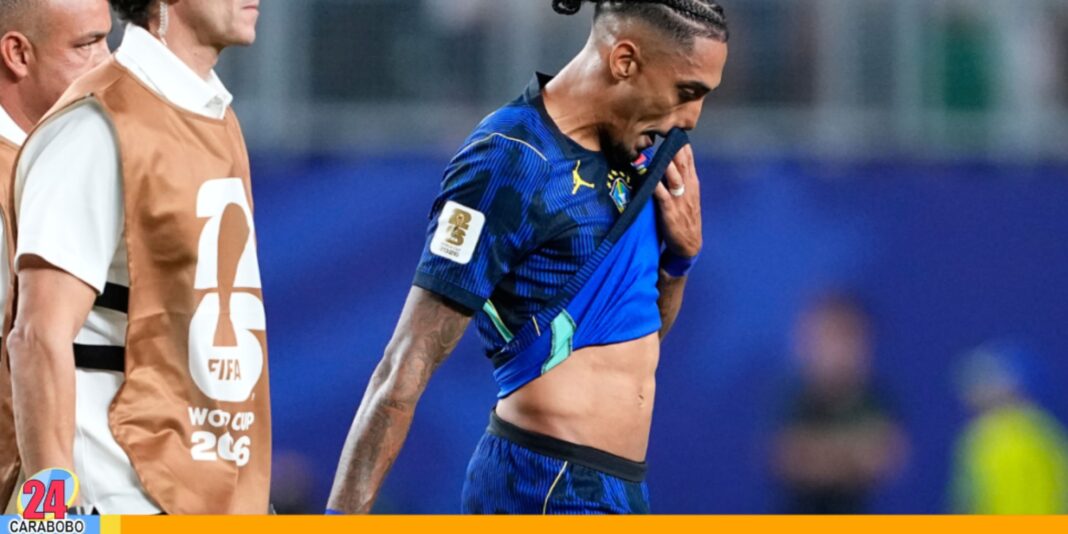 Raphinha lesionado