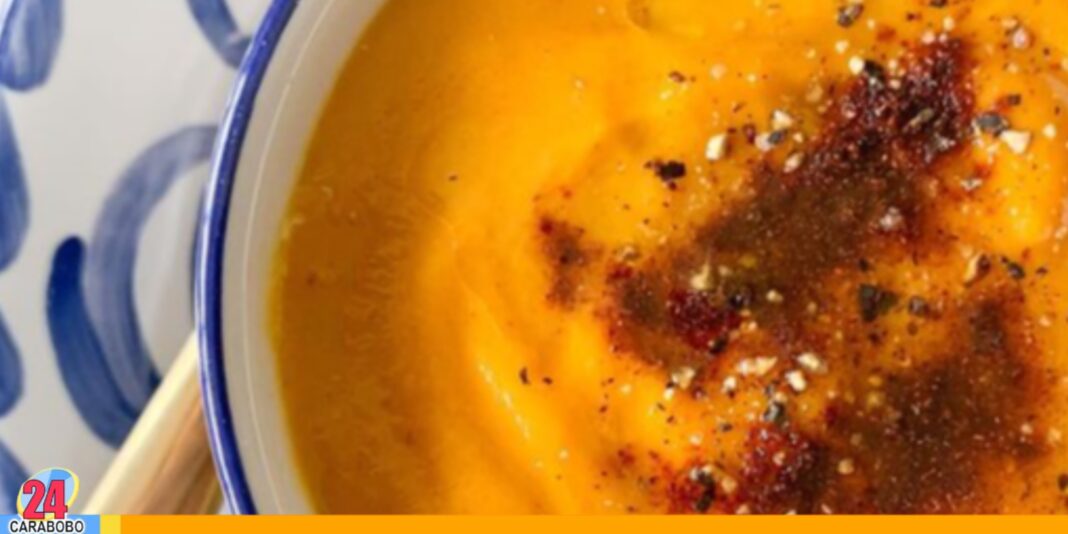 crema de ahuyama y coco