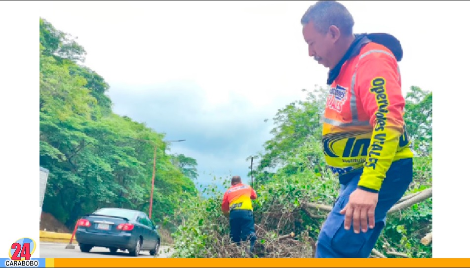 Despejada la Autopista Valencia Puerto Cabello