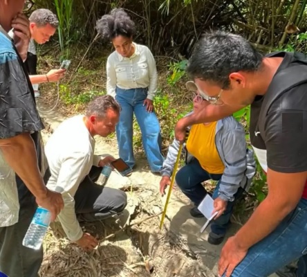 Falla geológica en Yaracuy