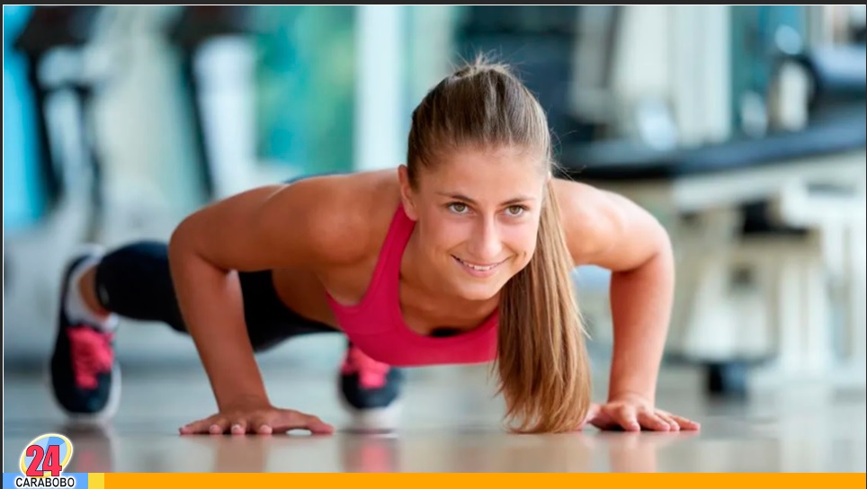 flexiones de pecho
