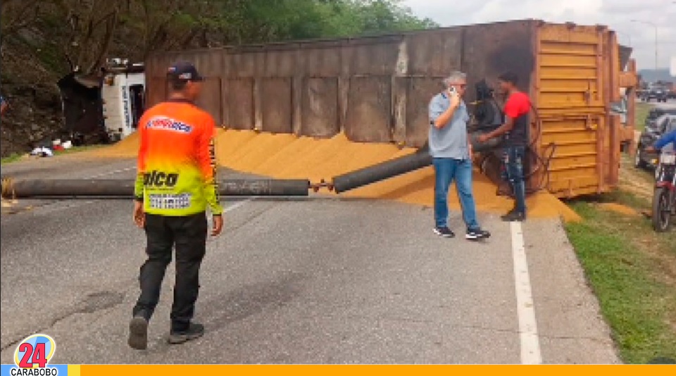 Gandola volcó en la ARC