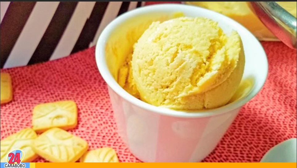 helado de mango