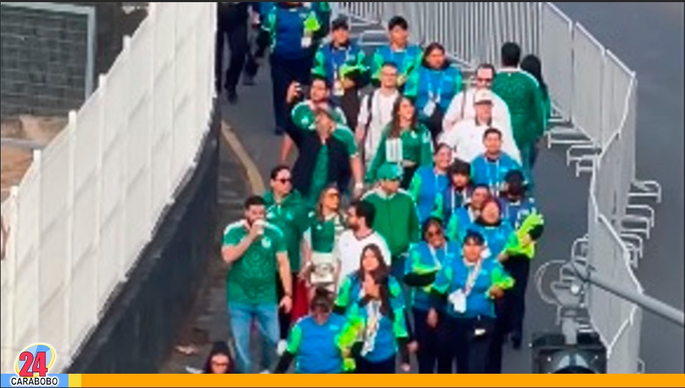 Alrededores del estadio Azteca en México