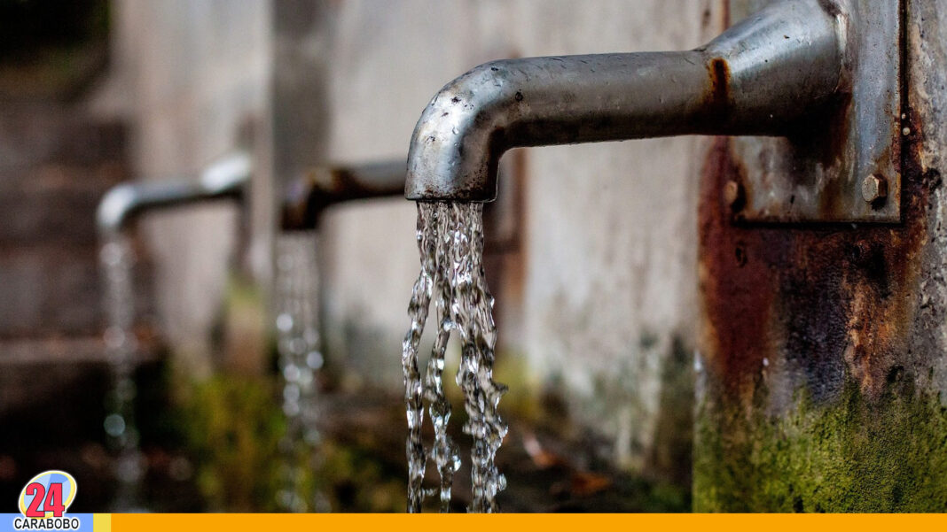 Parada en servicio de agua en zonas de Carabobo