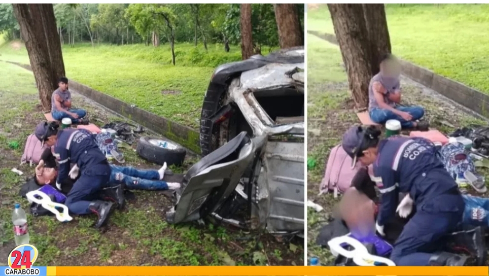 Accidente en la Autopista de San Carlos