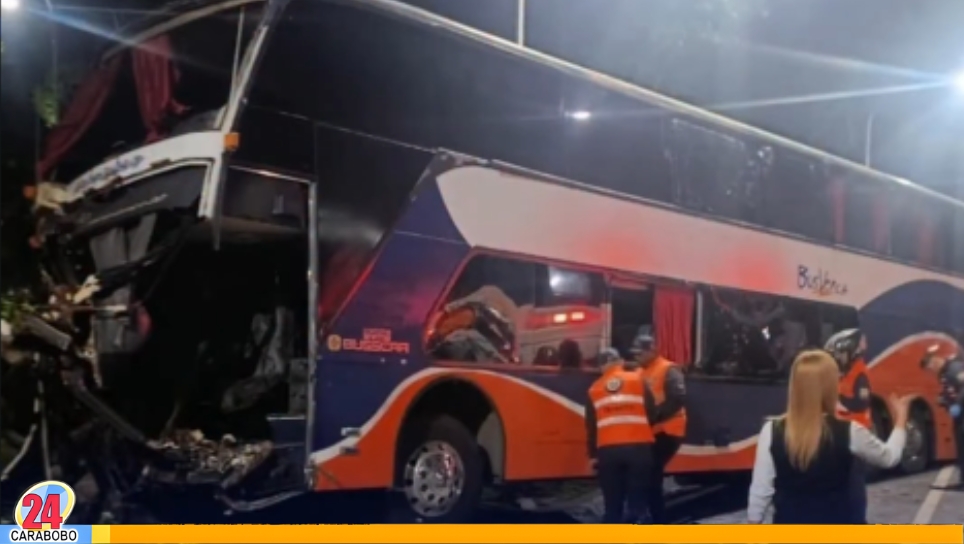 Accidente en la autopista Valle-Coche