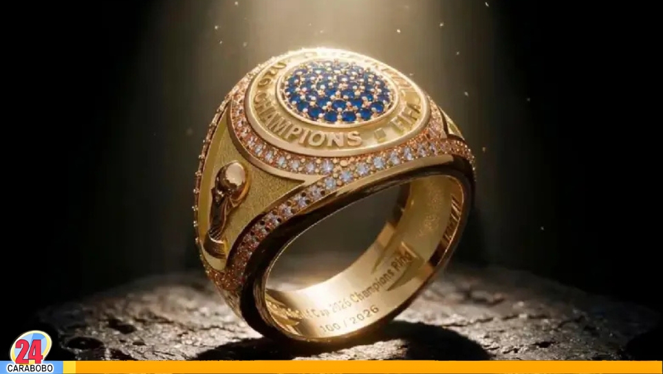 Anillos al campeón del mundial 2026