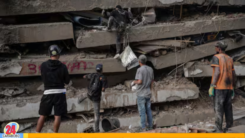 Balance de fallecidos tras sismos en Venezuela