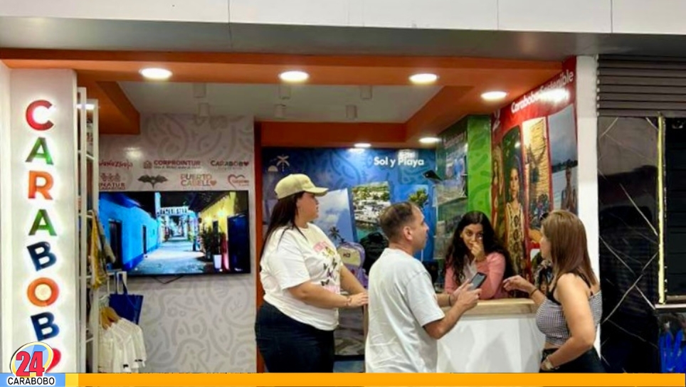 Carabobo con punto de Información en el Aeropuerto