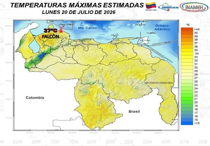 Clima hoy 20 de julio 2026