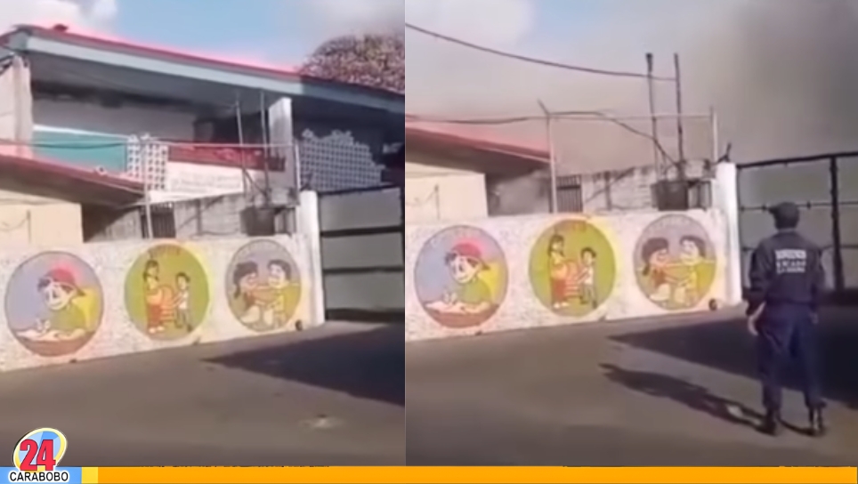 Colapsa una escuela en Carayaca La Guaira