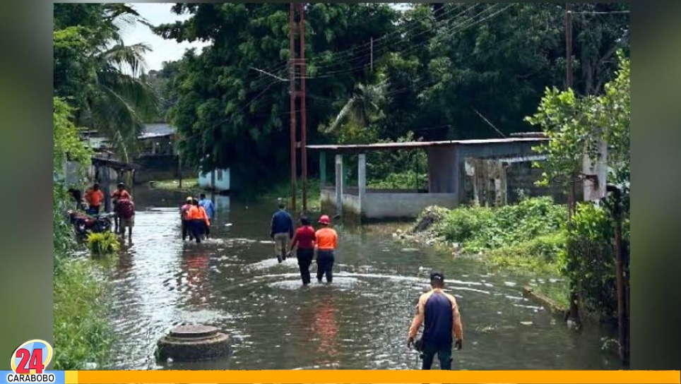 Desborde del río Orinoco en Amazonas