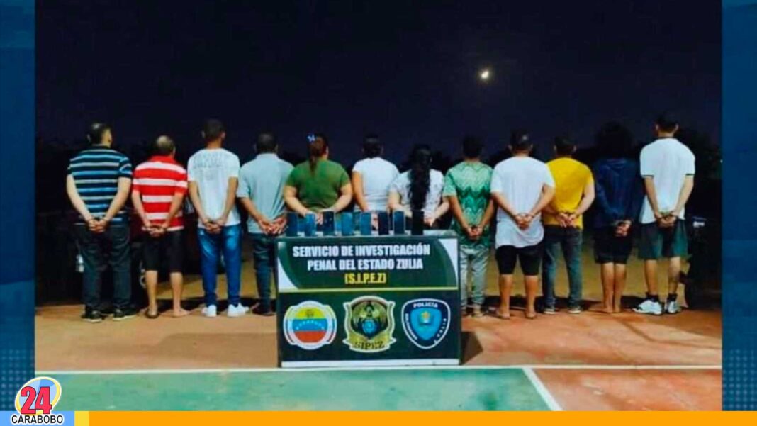 Detenidos alterar orden público Zulia