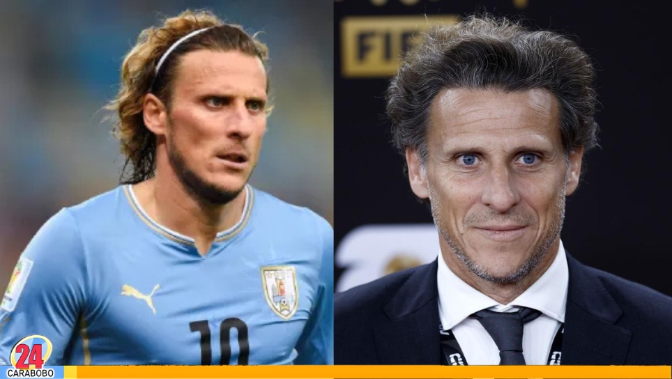 Diego Forlán técnico de Uruguay