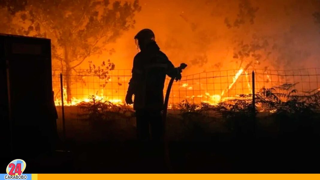 Francia incendios forestales