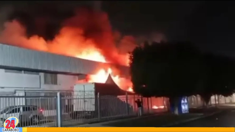 Incendio en Bello Monte Valencia