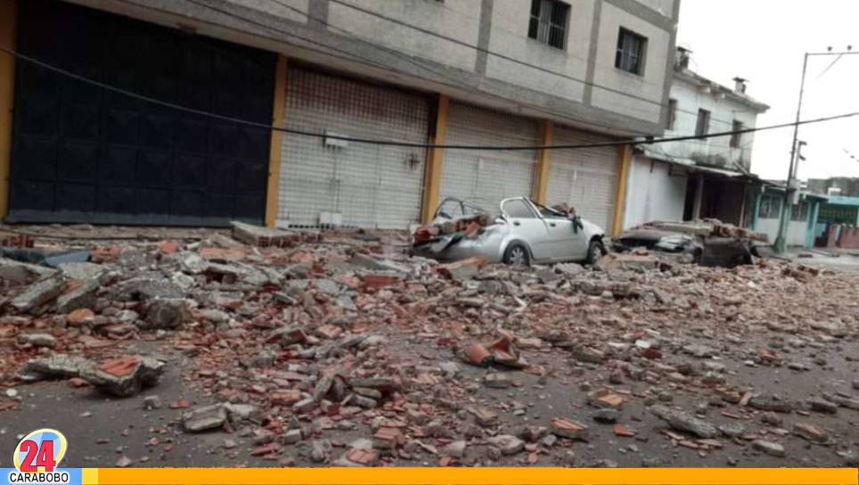Maquinas para escombros sismos Venezuela