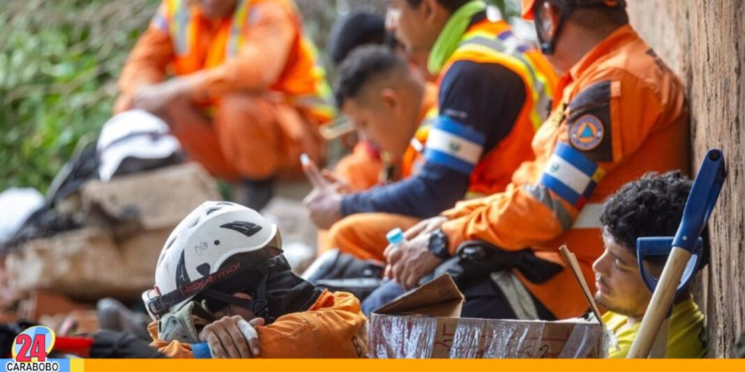 Rescatistas terremotos Venezuela