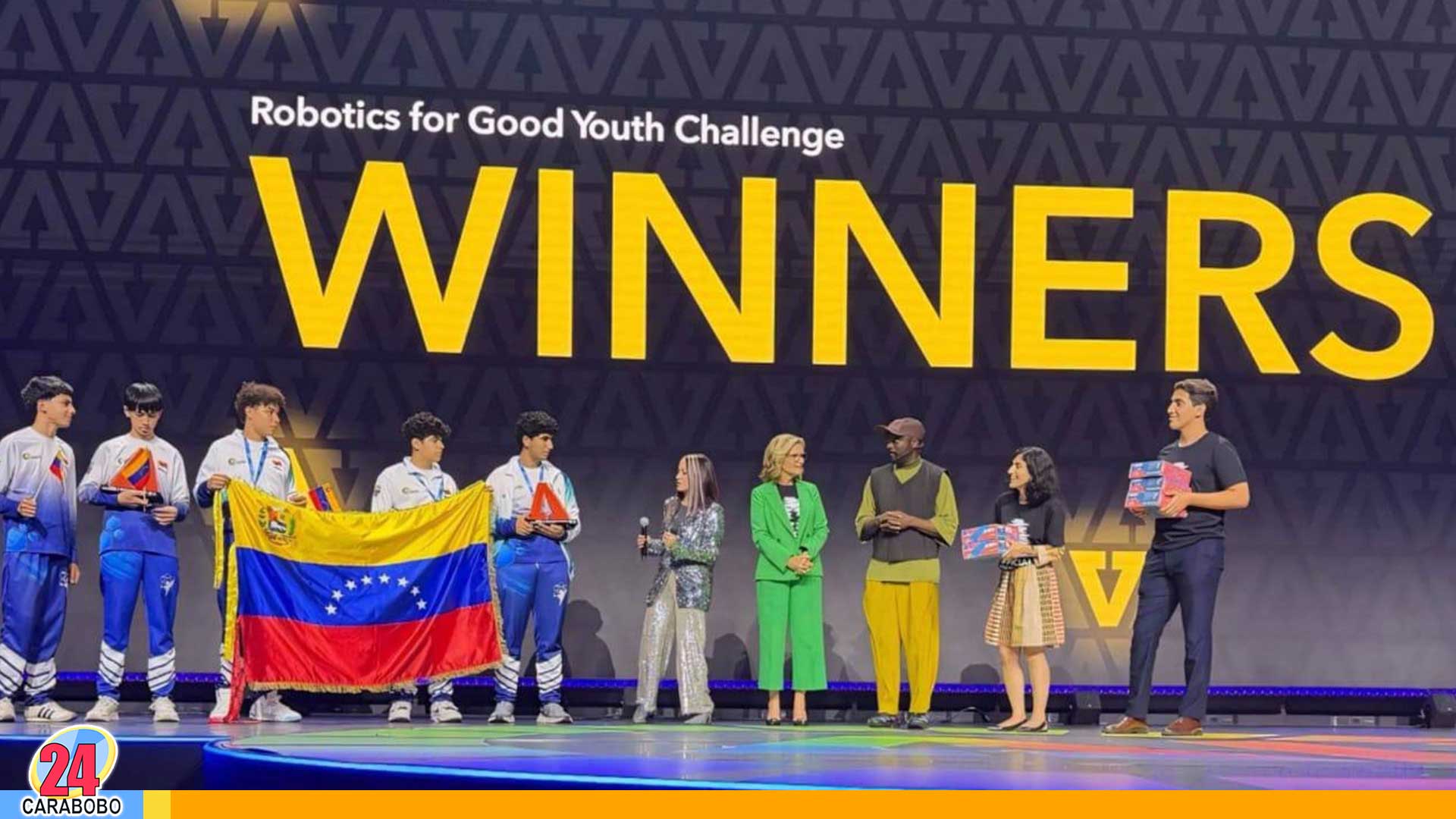 Venezuela logra dos medallas de oro en competencia mundial de robótica en Suiza
