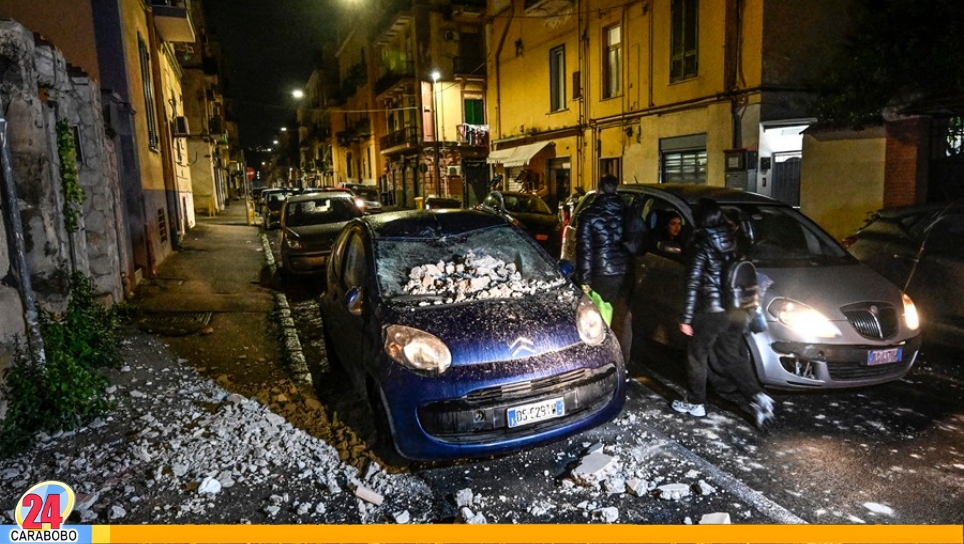 Sismo de 4.7 en Nápoles Italia