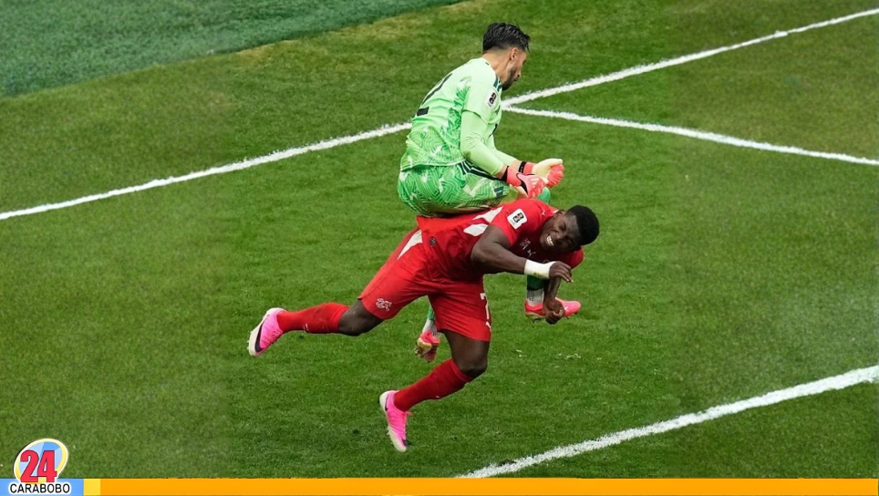 Suiza vs Colombia resultados