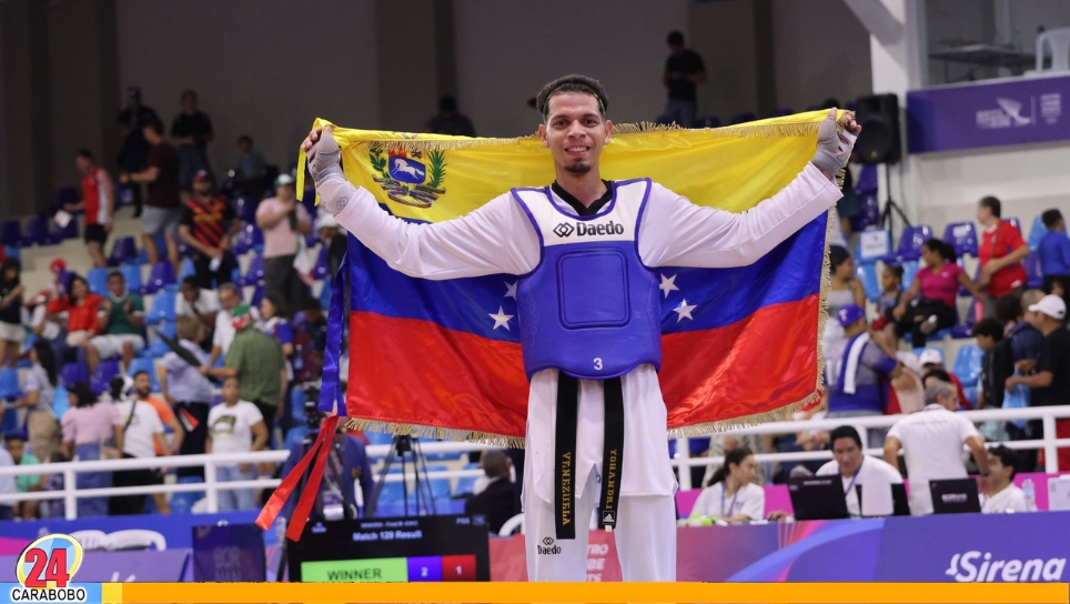 Taekwondo venezolano gana oro