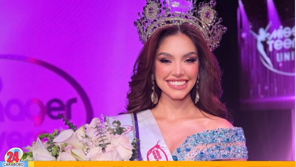 Venezolana gana Miss Teenager Universo