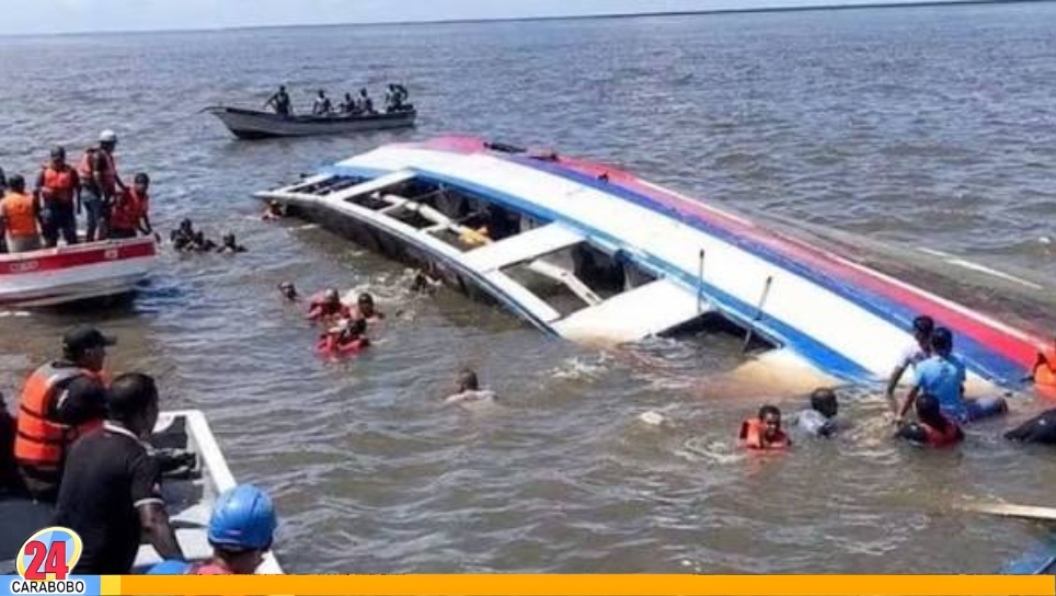 Venezuela se solidariza tras naufragio en Guyana