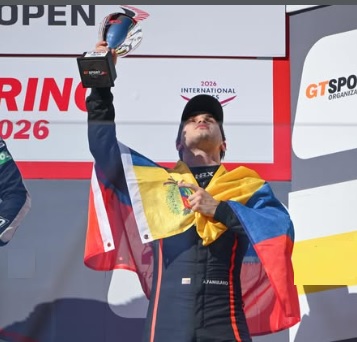 Piloto venezolano Alessandro Famularo