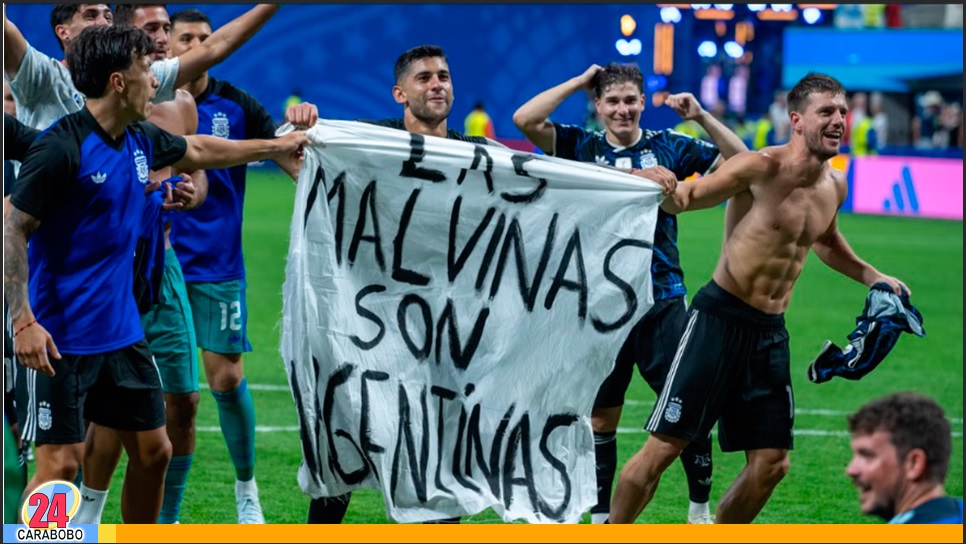 dos jugadores de Argentina