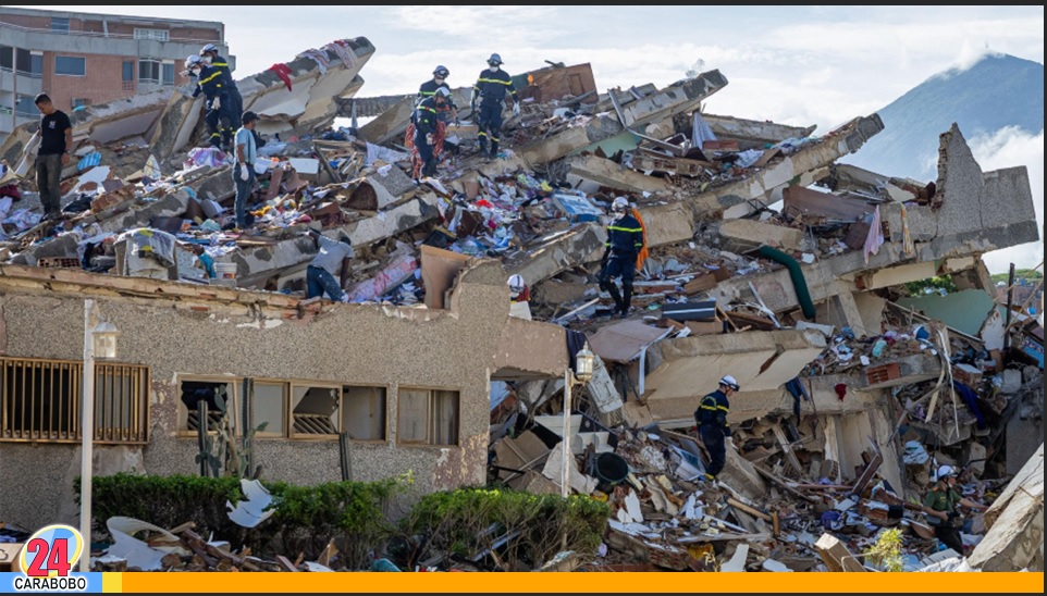 Crisis por un terremoto