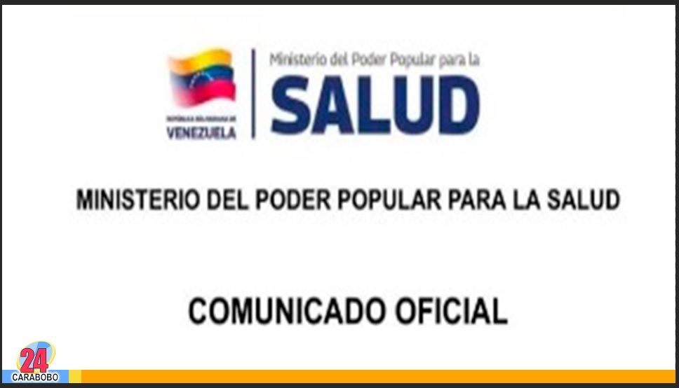 Ministerio de Salud emitió comunicado
